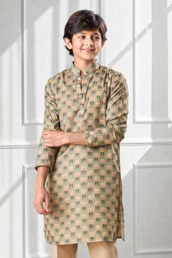 Eleven Brothers Printed Kurta & Pant Set 