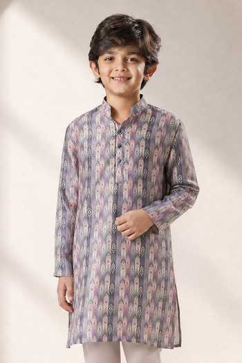 Eleven Brothers Printed Kurta & Pant Set 