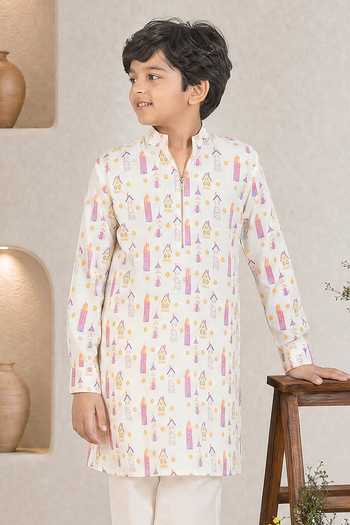 Eleven Brothers Printed Kurta Set 