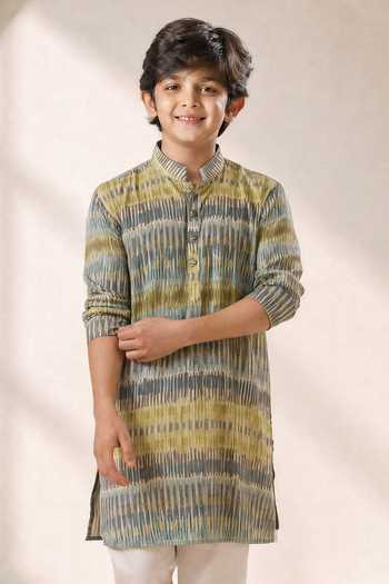 Eleven Brothers Printed Kurta & Pant Set 