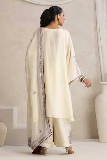 Wazir C Afsana Embroidered Kurta Set 