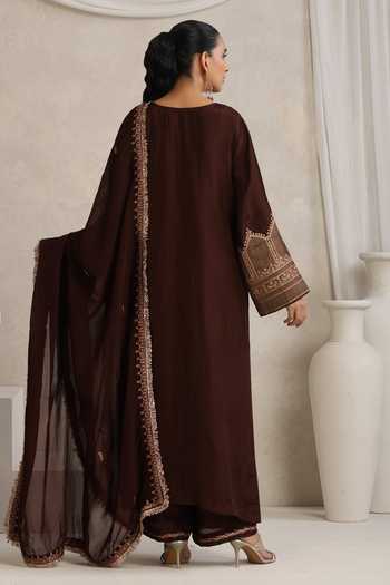 Wazir C Afsana Embroidered Kurta Set 