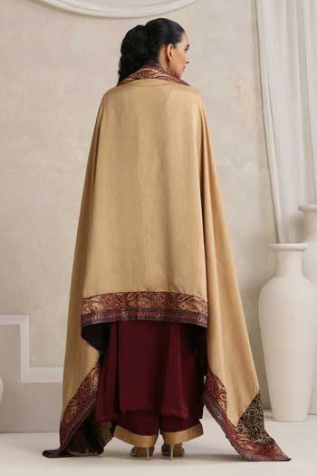 Wazir C Afsana Yoke Embroidered Kurta Set 