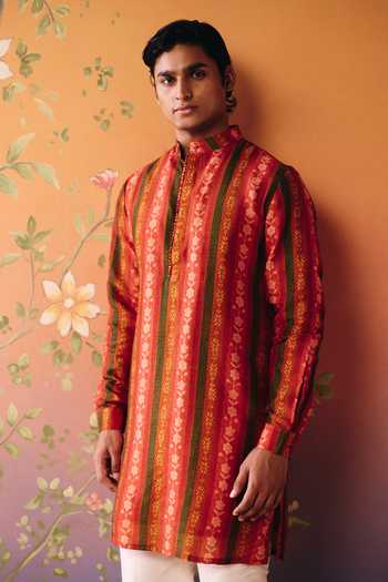 Drishti & Zahabia Meher Printed Kurta Set 