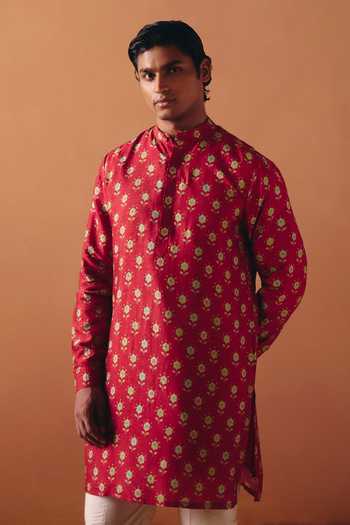 Drishti & Zahabia Ruhi Printed Kurta Set 