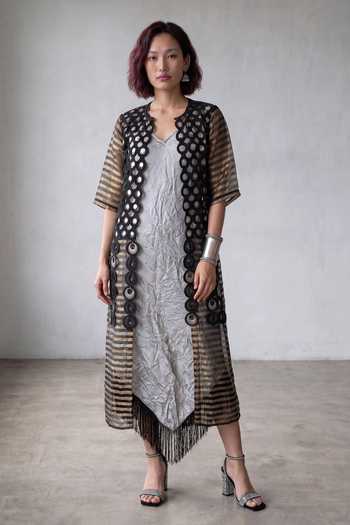 Devina Juneja Banarasi Woven Dress 