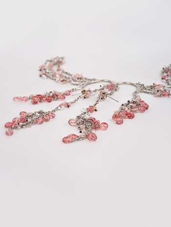 Buy House Of D"Oro Red Embellished Pair Of Ear Cuff Earrings Online at Aza Fashions Buy_House Of D"Oro_Red Embellished Pair Of Ear Cuff Earrings _Online_at_Aza_Fashions