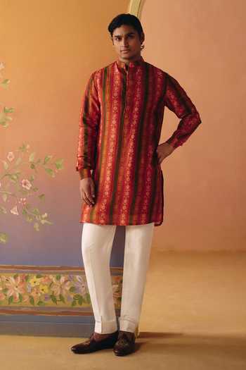 Drishti & Zahabia Meher Printed Kurta Set 
