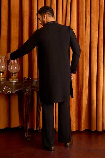 Arihant Rai Sinha Mirror Work Kurta Set 
