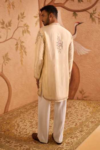 Arihant Rai Sinha Sequin Work Kurta Set 