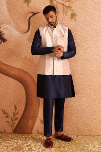 Arihant Rai Sinha Embroidered Nehru Jacket Set