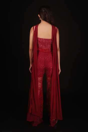Couture By Niharika Fiamma Hand Embroidered Pant Set 