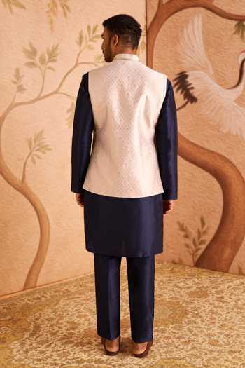 Arihant Rai Sinha Embroidered Nehru Jacket Set