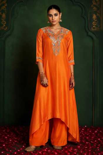 Nidhi Kejriwal Embroidered Kurta With Palazzo