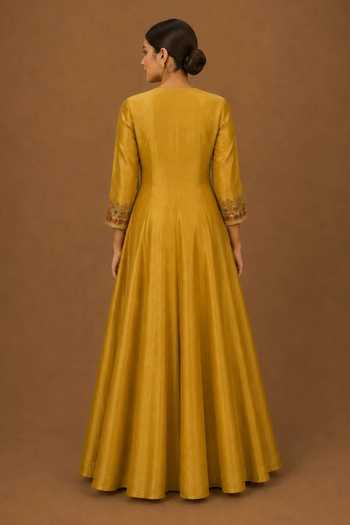 Nidhi Kejriwal Embroidered Anarkali With Dupatta