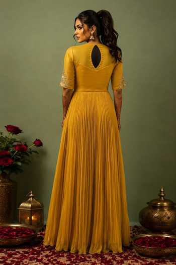 Nidhi Kejriwal Embroidered Gathered Anarkali