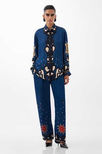 NOIB Thais Old Rose Print Pant 