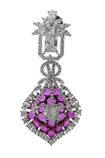 Cao Jewellery Gold Plated Stone Embellished Necklace Set Online at Aza Fashions Cao Jewellery_Gold Plated Stone Embellished Necklace Set _Online_at_Aza_Fashions