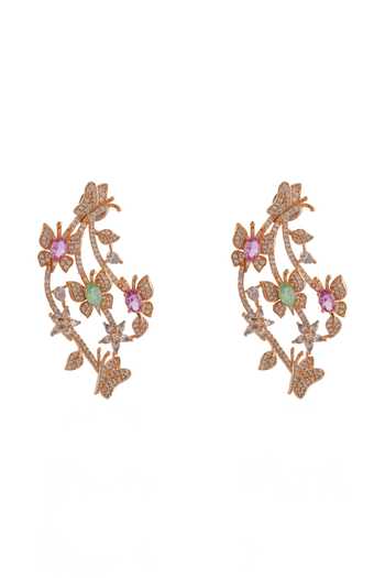 Cao Jewellery Petal & Wing Earrings 