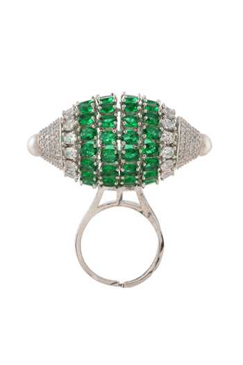 Cao Jewellery Orb Embellished Ring 