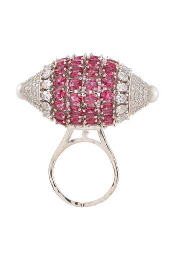 Cao Jewellery Orb Embellished Ring 