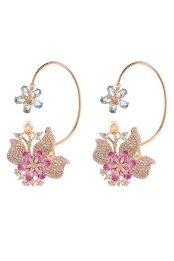 Cao Jewellery Botanical Ear Wrap Pair of Earrings 