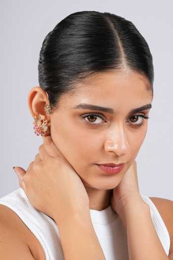 Cao Jewellery Botanical Ear Wrap Pair of Earrings 