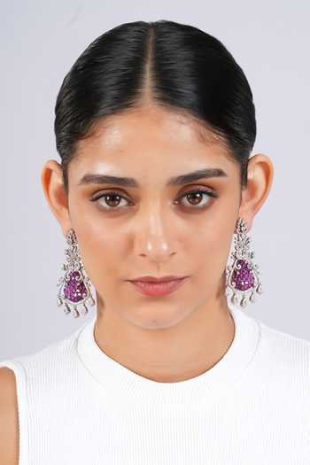 Cao Jewellery Royal Ruby Dangler Earrings 