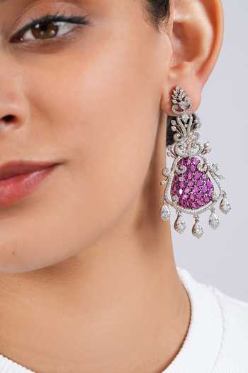 Cao Jewellery Royal Ruby Dangler Earrings 