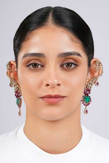 Cao Jewellery Embellished Ear Cuffs 