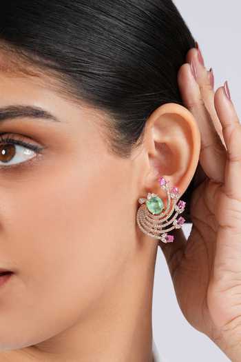 Cao Jewellery Pink Paradise Stud Earrings 