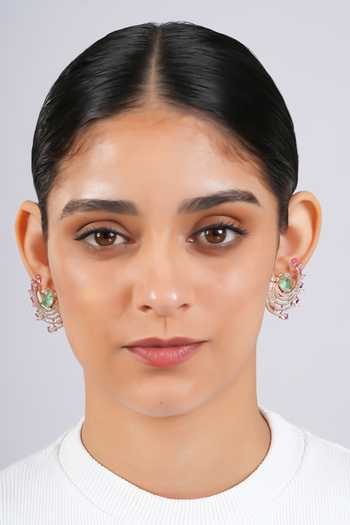 Cao Jewellery Pink Paradise Stud Earrings 