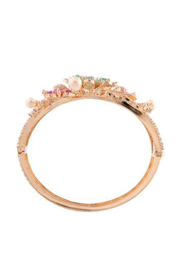 Cao Jewellery Multi Color Garden Bloom Embellished Bracelet Online at Aza Fashions Cao Jewellery_Multi Color Garden Bloom Embellished Bracelet _Online_at_Aza_Fashions