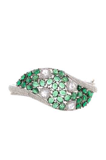 Cao Jewellery Emerald Wave Bracelet 