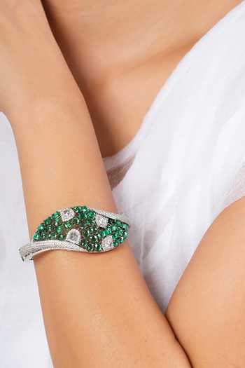 Cao Jewellery Emerald Wave Bracelet 