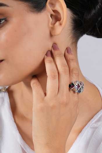 Cao Jewellery Prism Luxe Embellished Ring 