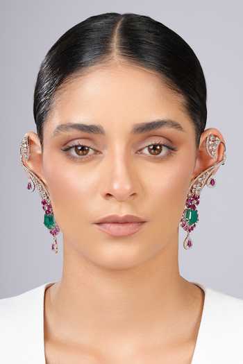 Cao Jewellery Embellished Pair of Ear Cuffs 