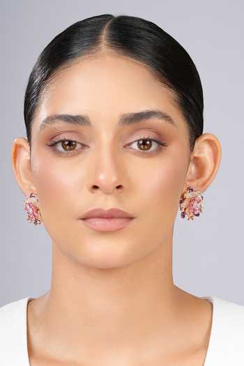 Cao Jewellery Twilight Bloom Stud Earrings 