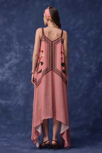 Verb By Pallavi Singhee Heritage Folklore Embroidered Dress 