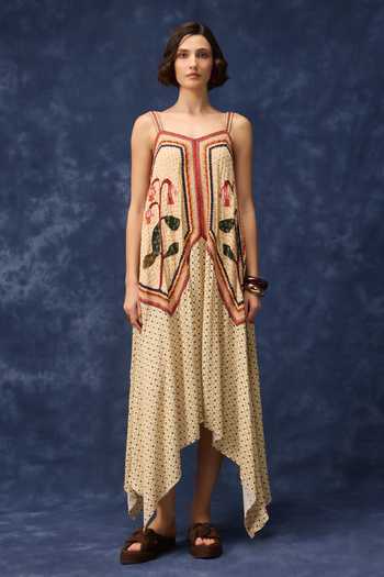Buy Verb By Pallavi Singhee Beige Georgette Square Neck Folklore Embroidered Maxi Dress Online at Aza Fashions Buy_Verb By Pallavi Singhee_Beige Georgette Square Neck Folklore Embroidered Maxi Dress _Online_at_Aza_Fashions