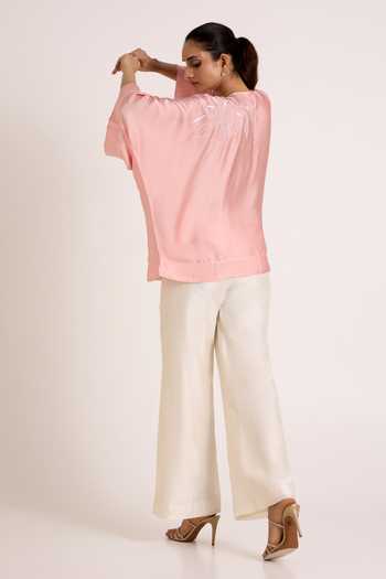 Madder Much Ice Pink Myna Jolly Good Top & Pant Set 