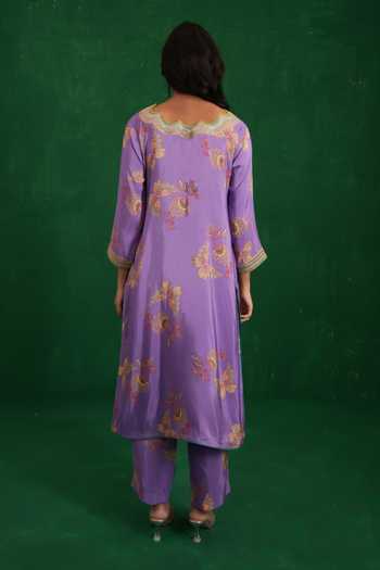 Swati Vijaivargie Printed & Embroidered Buta Jaal Kurta Set 
