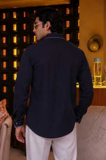 Menoir The Obsidan Embroidered Shirt 