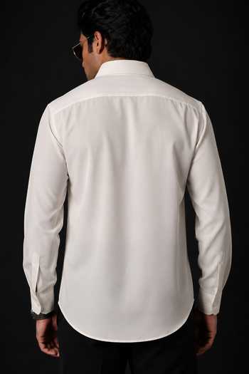 Menoir Bird Embroidered Shirt 