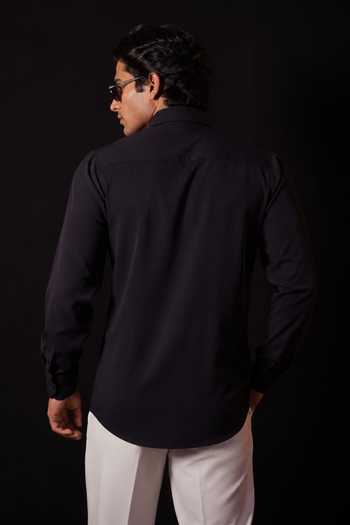 Menoir Metallic Embellished Shirt 