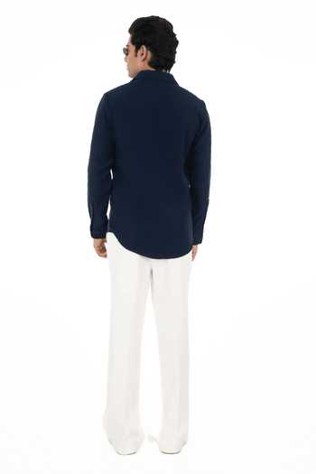 Menoir Starry Night Navy Blue Shirt 