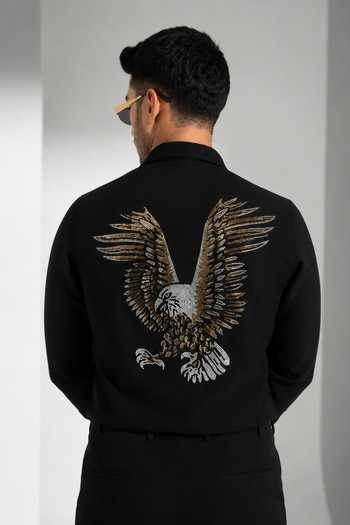 Menoir Hawk Black Shirt 