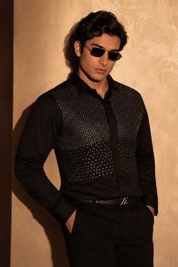Menoir Iconic Bead Embroidered Shirt 