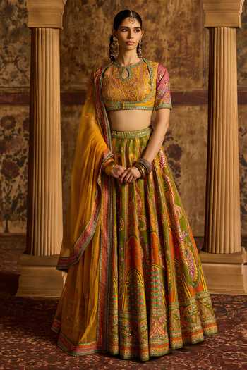 Kalista Nitara Printed Lehenga Set 