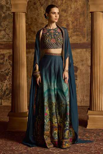 Kalista Amisha Printed Sharara Set